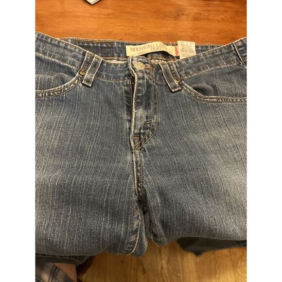 Womens LEVIS 525 Perfect Waist Boot Cut Stretch Jeans Size 8M - Picture 2 of 6